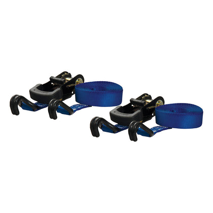 CURT 16 Blue Cargo Straps w/