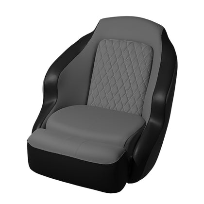 TACO Anclote Diamond Bucket Seat - Grey/Black [BA1-25GRY-BLK]