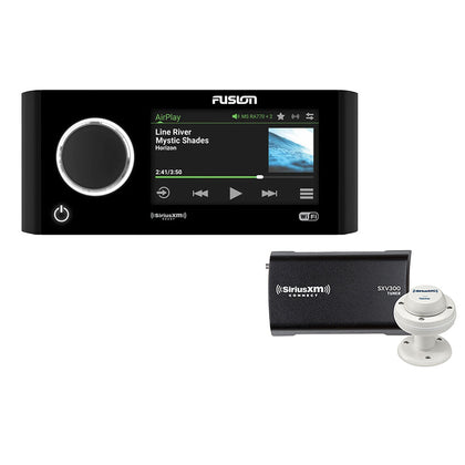 Fusion Apollo MS-RA770 Touchscreen AM/FM/BT/SiriusXM Stereo w/SiriusXM SXV300 Connect Tuner  Marine/RV Antenna [010-01905-00/SXM]