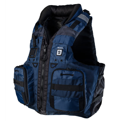 Bluestorm Classic Adult Fishing Life Jacket - Deep Blue - L/XL [BS-70B-NAV-L/XL]