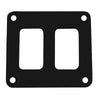 Pacer Switch Panel - 2 Switch  1 Row - 3" x 2.75" - Black Powder Coated Aluminum [PSC-21-BK]