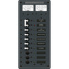 Blue Sea 8074 AC Main +8 Positions Toggle Circuit Breaker Panel - White Switches [8074]