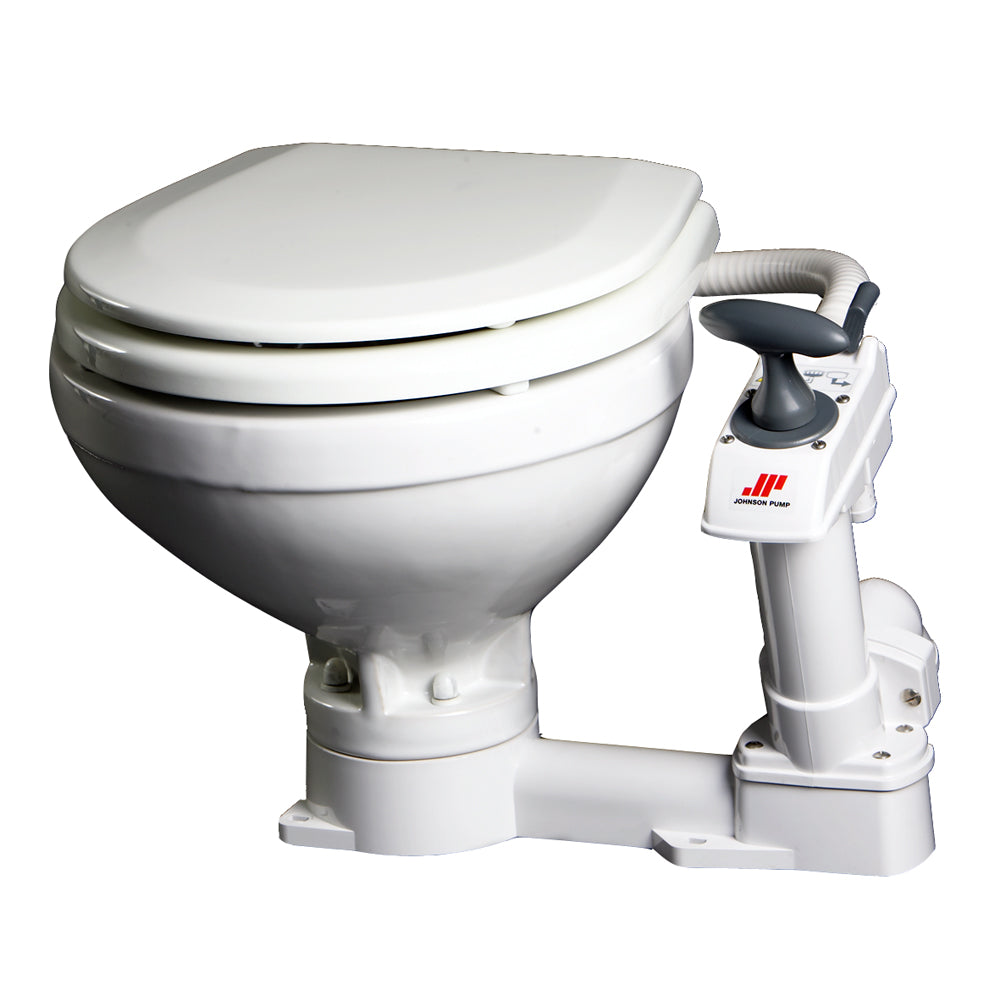 Johnson Pump Compact Manual Toilet [80-47229-01]