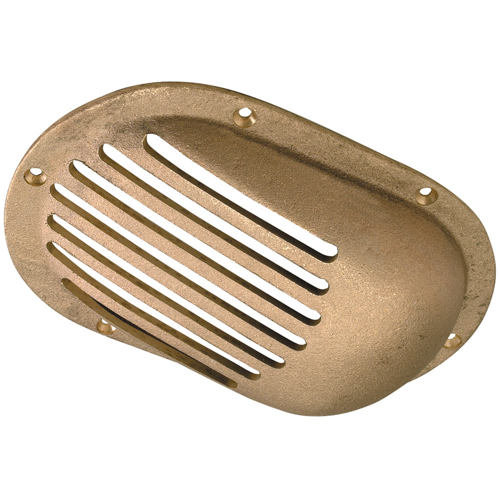 Perko 3-1/2" x 2-1/2" Scoop Strainer Bronze MADE IN THE USA [0066DP1PLB]