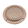 Perko 4" Round Bronze Strainer MADE IN THE USA [0086DP4PLB]