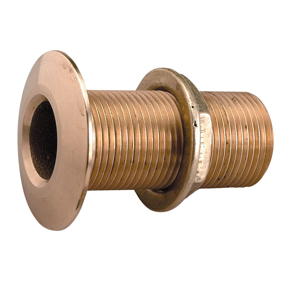 Perko 1-1/4" Thru-Hull Fitting w/Pipe Thread Bronze MADE IN THE USA [0322DP7PLB]