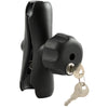 RAM Mount Double Socket Arm w/Locking Knob f/1.5" Ball Bases [RAM-201LU]