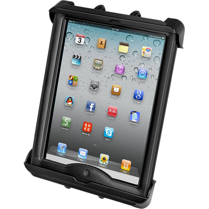 RAM Mount Tab-Lock Universal Locking Cradle f/Apple iPad w/LifeProof & Lifedge Cases [RAM-HOL-TABL17U]