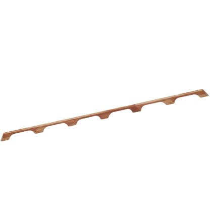 Whitecap Teak Handrail - 6 Loops - 63