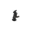 RAM Mount Screw Down Surface Mount Short Arm 1.5" Ball [RAM-138U-B]