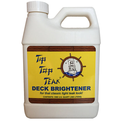 Tip Top Teak Deck Brightener - Quart [TB 3001]