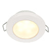 Hella Marine EuroLED 75 3" Round Spring Mount Down Light - Warm White LED - White Plastic Rim - 24V [958109611]