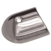 TACO Polished Stainless Steel 2-19/64 Rub Rail End Cap [F16-0091]