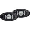 RIGID Industries A-Series Low Power Black Housing/White Light - Pair [482033]