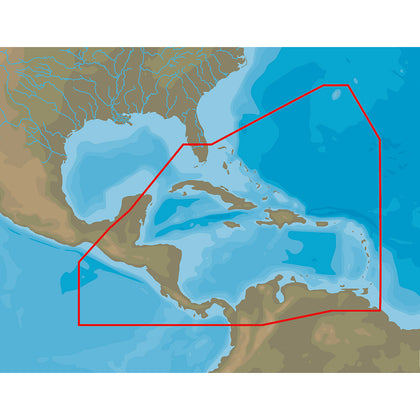 C-MAP 4D NA-D065 Caribbean  Central America -microSD/SD [NA-D065]