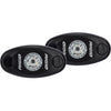 RIGID Industries A-Series Black Low Power LED Light Pair - Blue [482053]