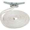 Sea-Dog Double Braided Nylon Dock Line - 3/8" x 25 - White [302110025WH-1]