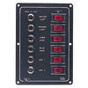 Sea-Dog Aluminum Circuit Breaker Panel - 6 Circuit [422800-1]