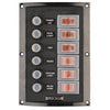 Sea-Dog Splash Guard Circuit Breaker Panel - 6 Circuit [424806-1]