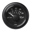 Veratron 52MM (2-1/16") ViewLine Oil Pressure Gauge 80 PSI/5 Bar - Black Dial  Round Bezel [A2C59514128]