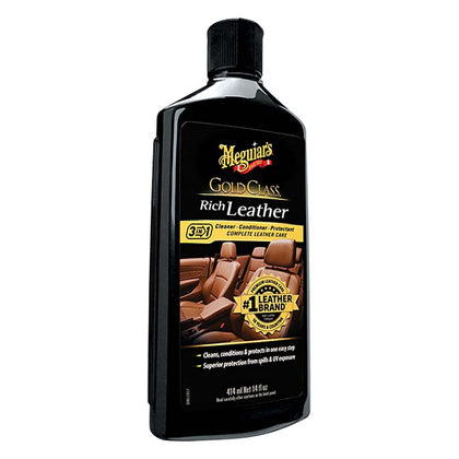 Meguiars Gold Class Rich Leather Cleaner  Conditioner - 14oz [G7214]