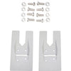 Fortress Guardian G-125 Mud Palm Set - Pair [G-125 MUDPALMSET]