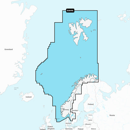 Garmin Navionics+ NSEU649L - Norway - Marine Chart [010-C1276-20]