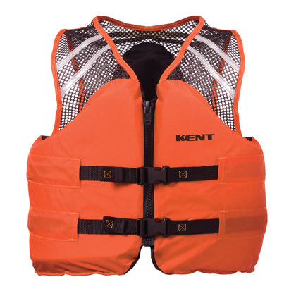 Kent Mesh Classic Commercial Vest - Large - Orange [150600-200-040-23]